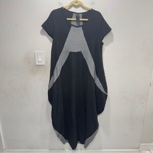 Kedem Sasson | Black Grey  dress